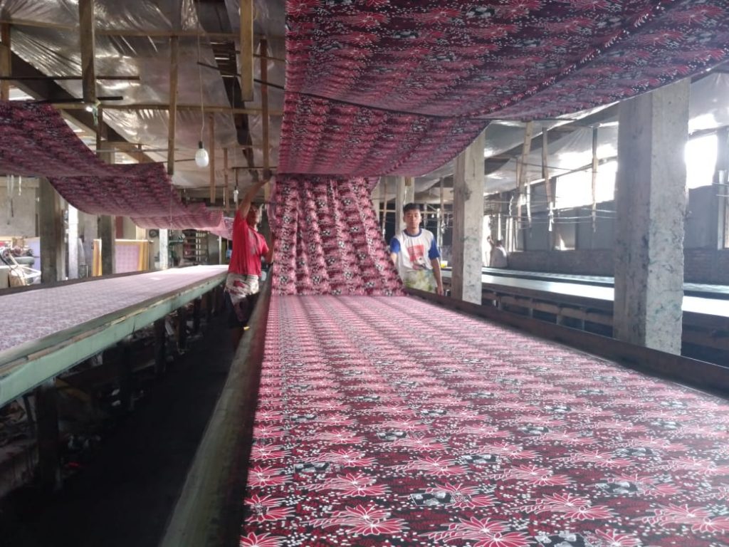 Pabrik Seragam Batik Printing Manual